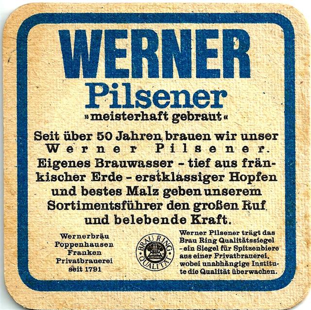 poppenhausen sw-by werner quad 1b (185-pilsener-schwarzblau)